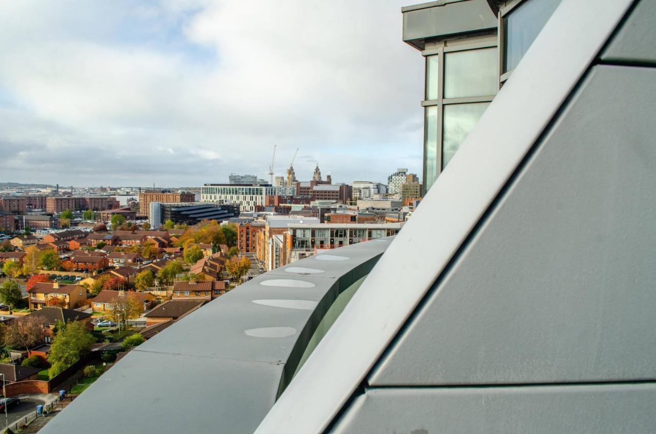 Penthouse In Liverpool City Centre - Free Parking - Balcony - By Happy Days Eksteriør bilde