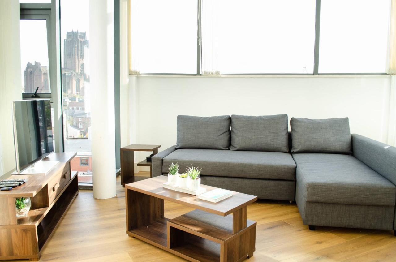 Penthouse In Liverpool City Centre - Free Parking - Balcony - By Happy Days Eksteriør bilde
